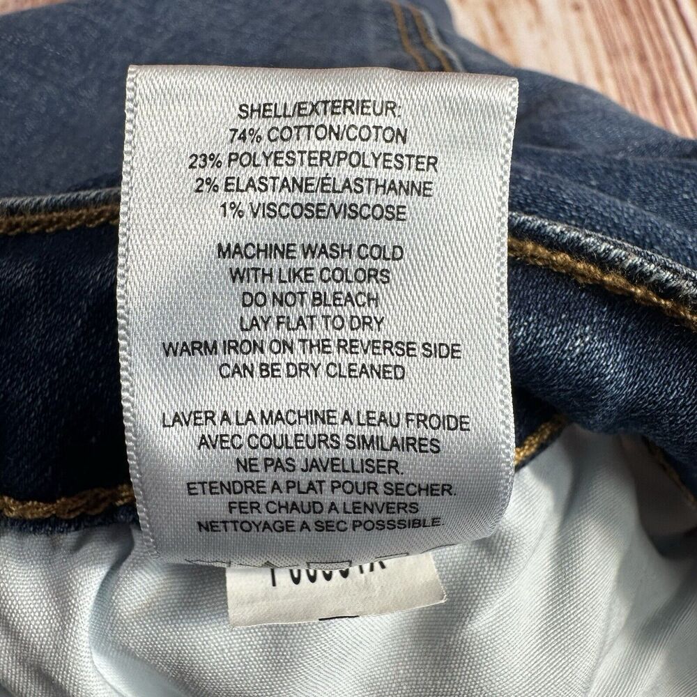 Vigoss THOMPSON TOMBOY Size 20W High Rise Ankle Straight Jeans Denim Pants 38x28 - Picture 11 of 12